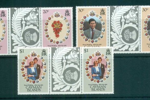 Cayman-Is-1981-Royal-Wedding-Charles-Diana-gutter-prs-MUH-lot72592