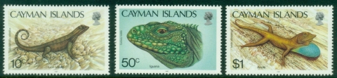 Cayman-Is-1987-Reptiles-Iguanas-MUH