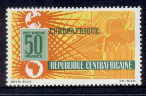 Central-African-Republic-1964 Europ Afrique
