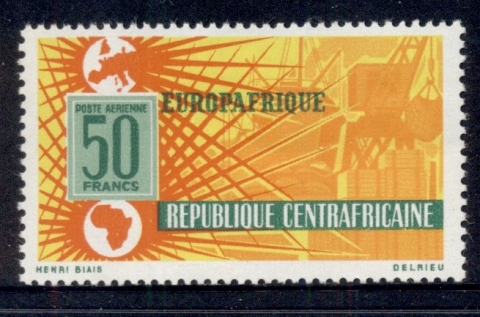 Central African Republic 1964 Europ Afrique