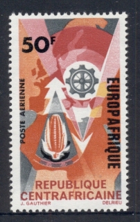 Central-African-Republic-1966 Europ Afrique