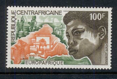 Central African Republic 1973 Europ Afrique