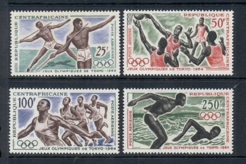 Central African Republic 1964 Summer Olympics Tokyo