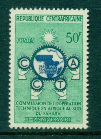 Central African Republic 1960 CCTA
