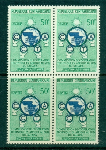 Central African Republic 1960 CCTA blk4