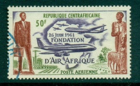 Central African Republic 1962 Air Afrique