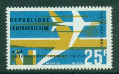 Central African Republic 1966 Air Afrique