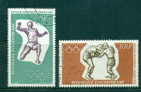 Central African Republic 1972 Munich Olympics