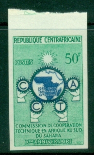 Central-African-Republic-1960-The-10th-Anniversary-of-African-Technical-Co-operation-Commission-IMPERF-MUH Central-African-Republic-1960-The-10th-Anniversary-of-African-Technical-Co-operation-Commission-IMPERF-MUH