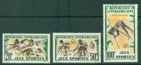 Central-African-Republic-1962-Sports-MLH Central-African-Republic-1962-Sports-MLH