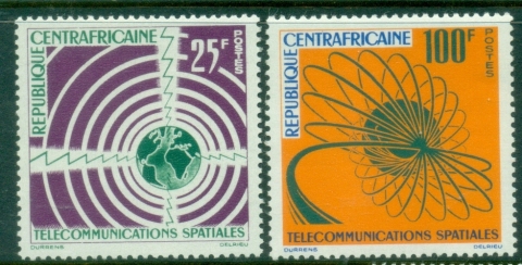 Central-African-Republic-1963-Space-Telecommunications-MLH Central-African-Republic-1963-Space-Telecommunications-MLH