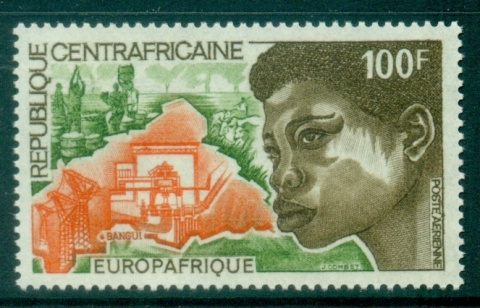 Central-African-Republic-1973-Europ-Afrique-MUH