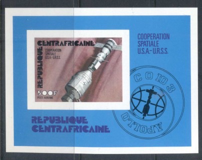 Central-African-Republic-1975-Apollo-Soyuz-Joint-Russia-USA-Space-Project-IMPERF-MS-MUH