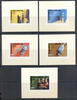 Central-African-Republic-1975-Apollo-Soyuz-Joint-Russia-USA-Space-Project-mini-sheetlets-IMPERF-MUH