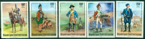 Central-African-Republic-1976-Airmail-The-200th-Anniversary-of-American-Revolution-MUH