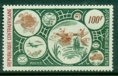 Central-African-Republic-1976-World-UPU-Day-MUH