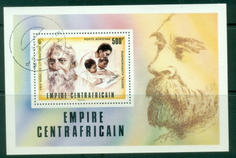 Central-African-Republic-1977-Nobel-Prize-Winners-MS-CTO