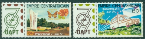 Central-African-Republic-1979-International-Stamp-Exhibition-PHILEXAFRIQUE-79-Libreville-Gabon-MUH