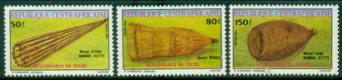 Central-African-Republic-1984-Fish-Traps-MUH