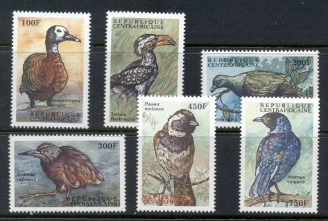 Central-African-Republic-2000-Birds-MUH