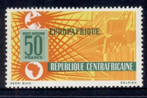 Central-African-Republic-1964 Europ Afrique