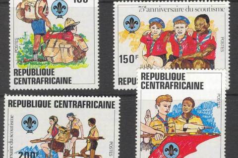Central-African-Republic-1982 Scouts
