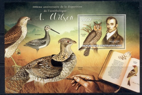 Central-African-Republic-2013 Birds, Ornithologist, Wilson MS