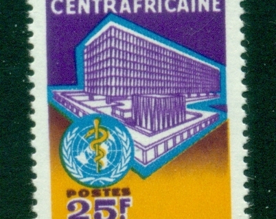 Central-African-Republic-1966 WHO World Health Organisation Headquarters
