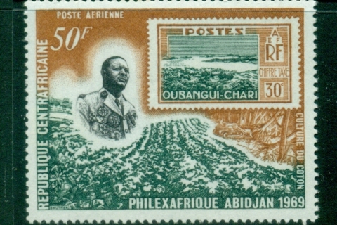 Central-African-Republic-1969 Philexafrique