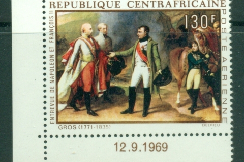 Central-African-Republic-1969 Napoleon 200th Birth Anniv. 130f