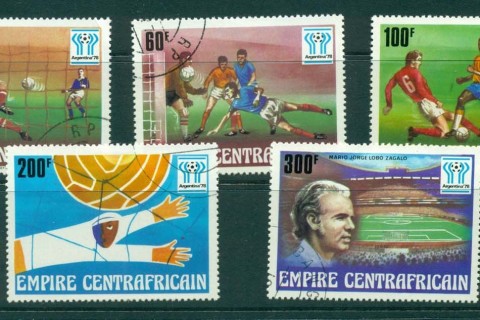 Central-African-Republic-1977 World Cup Soccer Argentina