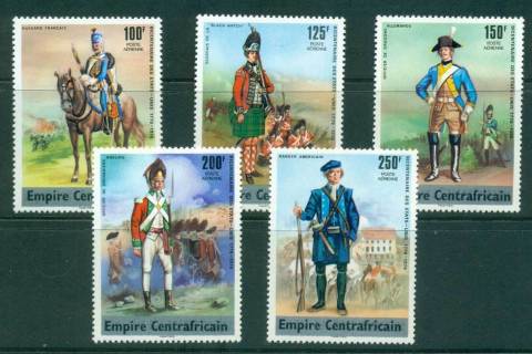 Central-African-Republic-1976 Military Uniforms