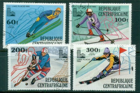 Central-African-Republic-1989 Winter Olympics, Lake Placid