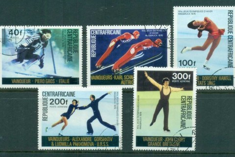 Central-African-Republic-1976 Winter Olympics, Innsbruck