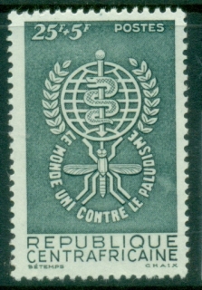 Central-African-Republic-1962-Malaria-Eradication-MUH