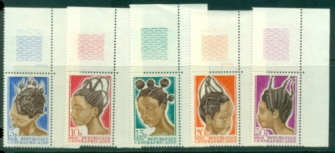 Central-African-Republic-1967-Female-Coiffures-MUH_1