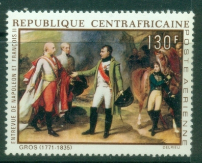 Central-African-Republic-1969-Airmail-The-200th-Anniversary-of-the-Birth-of-Napoleon-Bonaparte-1767-1824-103fr-MUH