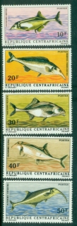 Central-African-Republic-1971-Marine-Life-Fish-MUH