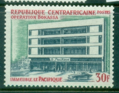 Central-African-Republic-1972-Operation-Bokassa-Completion-of-Le-Pacifique-Hotel-MUH