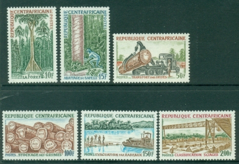 Central-African-Republic-1975-Central-African-Woods-Timber-Industry-MUH