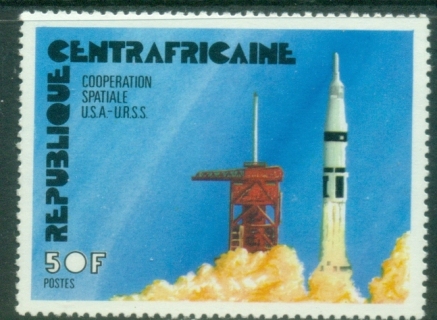 Central-African-Republic-1976-Apollo-Soyuz-Space-Link-50f-MUH