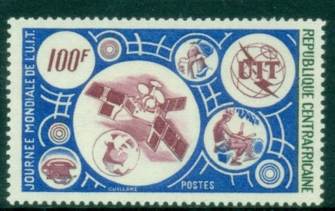 Central-African-Republic-1976-World-Telecommunications-Day-MUH