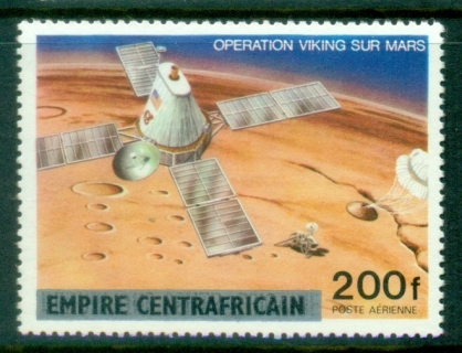 Central-African-Republic-1977-Definitive-Issues-Overprints-200fr-Space-MUH_2