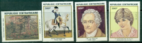 Central-African-Republic-1982-Anniversaries-MUH