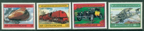 Central-African-Republic-1982-Transport-no-airs-MUH