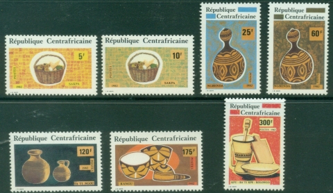 Central-African-Republic-1982-Utensils-MUH