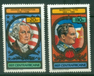 Central-African-Republic-1983-George-Washington-Marshal-Tito-MUH