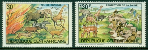 Central-African-Republic-1984-Nature-Protection-MUH