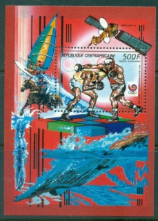 Central-African-Republic-1988-Summer-Olympics-Seoul-Boxing-MS-MUH