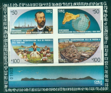 Chile-1988-The-100th-Anniversary-of-Incorporation-of-Easter-Island-into-Chile-MS-MLH